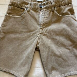 Quiksilver Straight-Fit Corduroy Shorts in Taupe